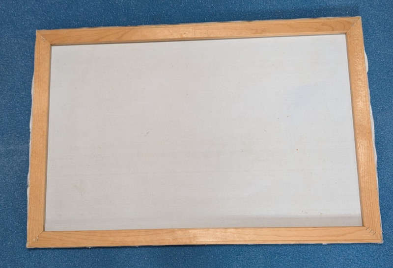 Vintage W. CHAPMAN Signed Original Oil Painting on Canvas: 36x24", Unframed gallery