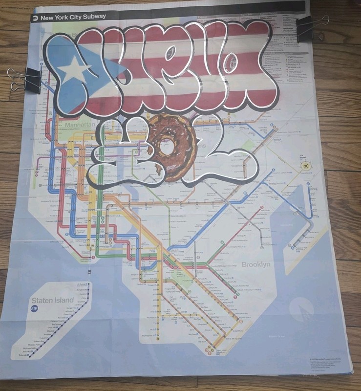 NY GRAFFITI MAP