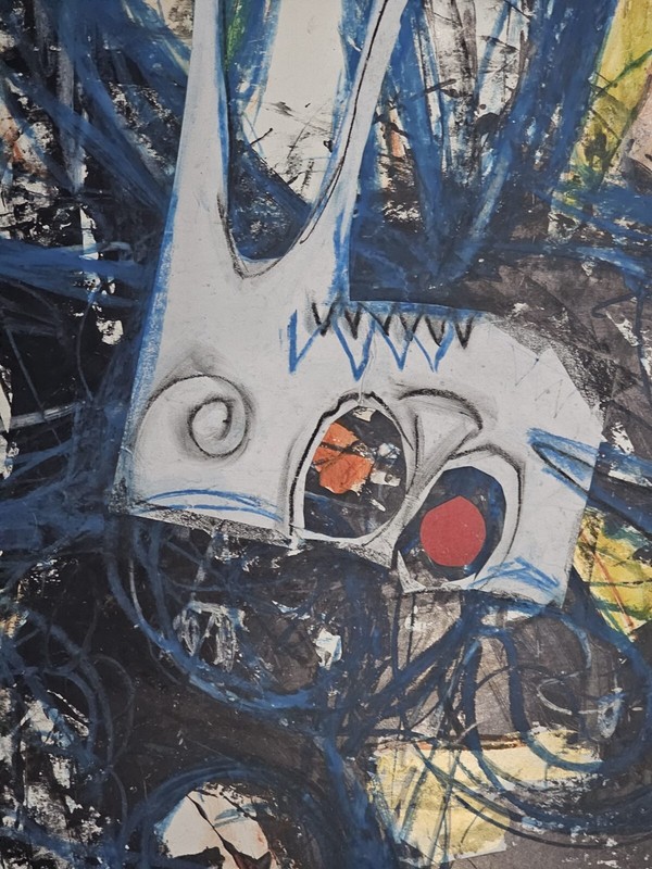 RARE LATIN AMERICAN ART Painting Alfredo Duany Cuban Abstract ARTE PERRO CHULO gallery