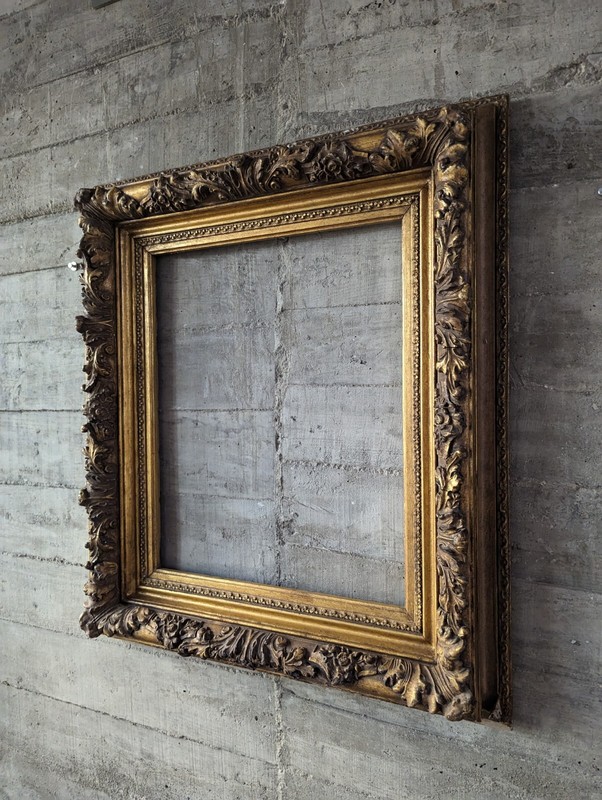 Large Frame with Floral and Acanthus Motifs