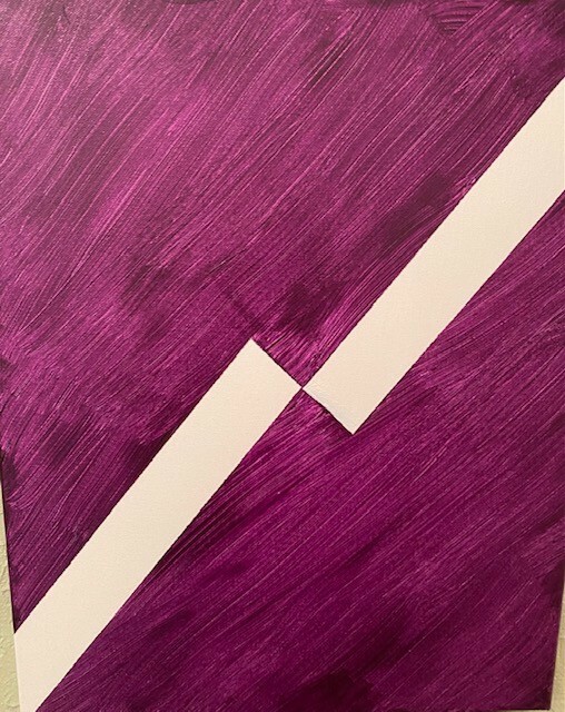 INTERSECTING LINES. GEOMETRIC. LINES. NEW ACRYLIC PAINTING. 