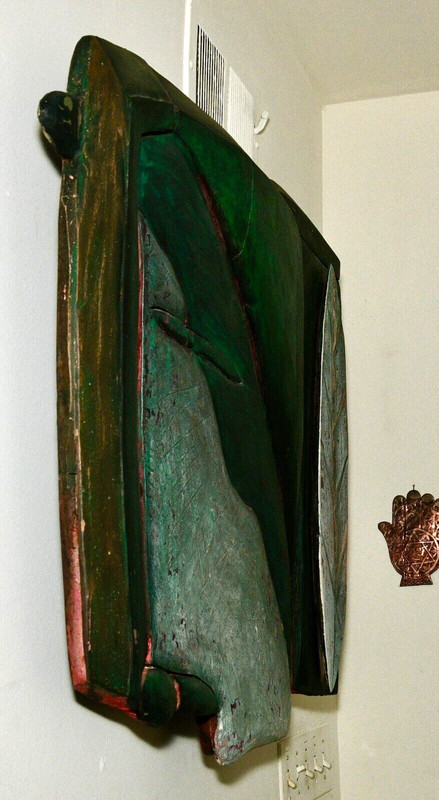 Yuriko Yamaguchi "Rejuvination" 1989 Polychrome Wood Modernism/Abstract Reseller gallery