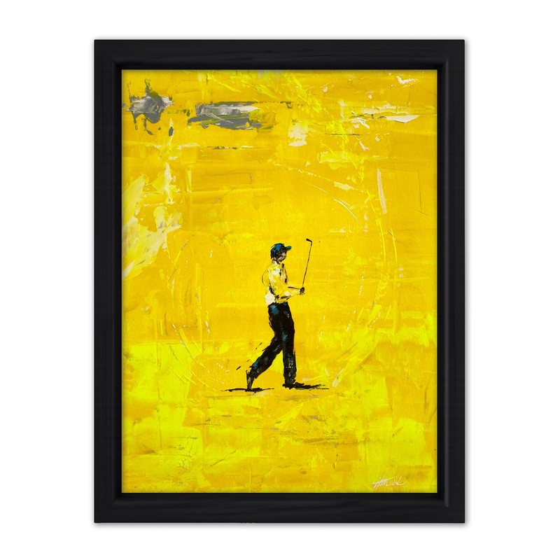 HAVLOCK Shotgun Swagger – SWINGERS Impressionist Golf Painting, Original Art