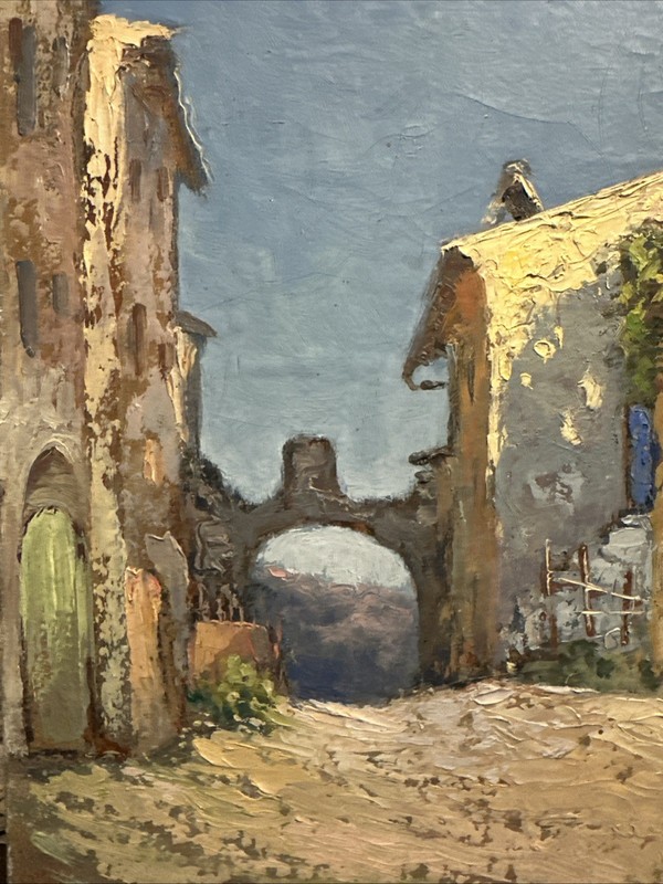 French School 19th-20th Century Oil Painting Signed On Canvas 33 × 41 cm gallery