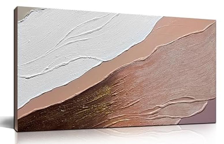 Abstract 3D Ocean Waves Canvas Wall Art - Modern 40"L x 20"W A01 Asbract gallery