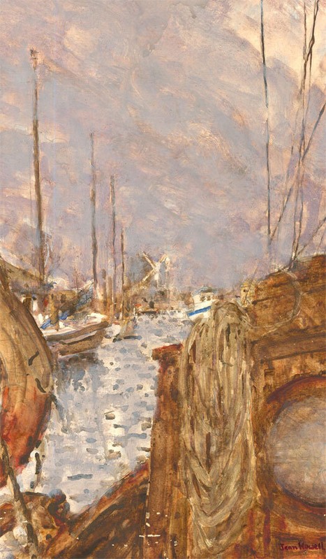 Jean Howell – 20th Century Oil, Purple Sky