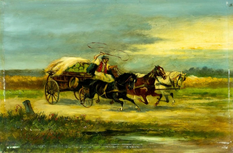 Poil Szego (Hungary,mid 20C) oil painting 152049