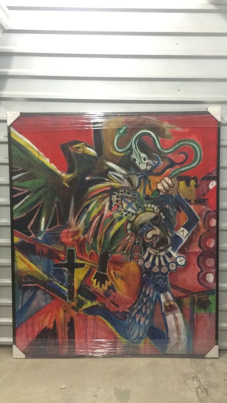 Original Art Painting Mexican Culture 1 gallery