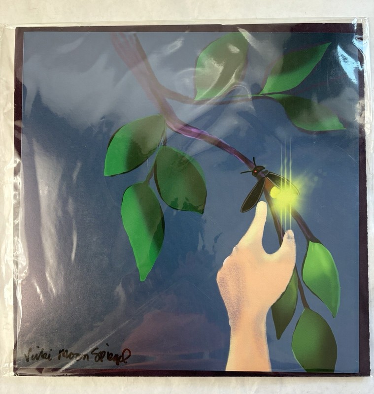 Vicki Moon Spiegel Creative Painting 12 X 12 Lightening Bug Tree Branch