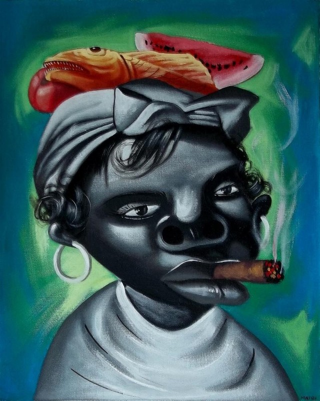 Art Cuban Painting Arte Santiago de Cuba Artist ROBERTO MATOS TORRES 17