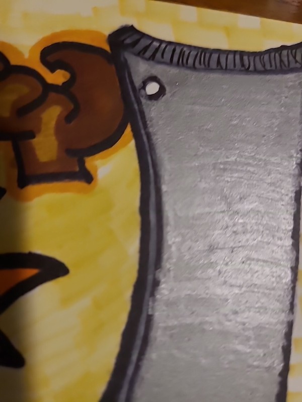 Original Painting Lisa Simpson Dogs For Dinner Amputee Low Brow Knife Turkey Leg gallery