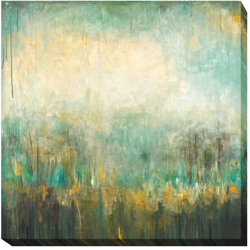 Jardin Vert by Wani Pasion Gallery-Wrapped Canvas Giclee Art (30 in x 30 in)