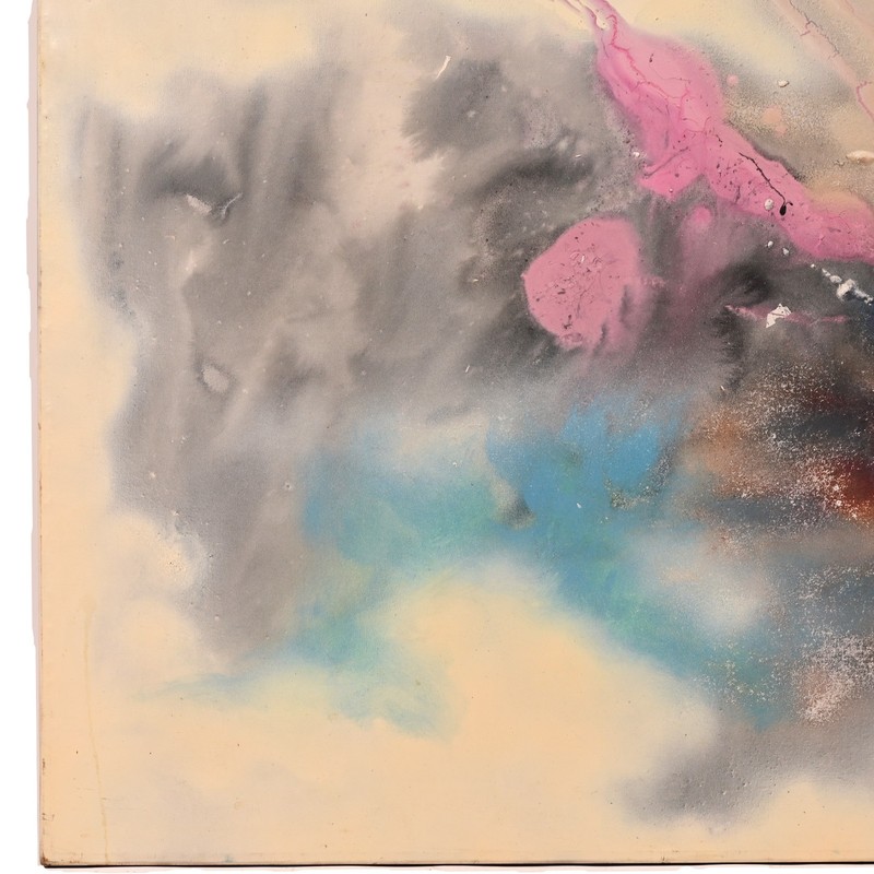 TAYLOR Original Vintage Signed Figurative Abstract Contemporary Gallery Painting gallery