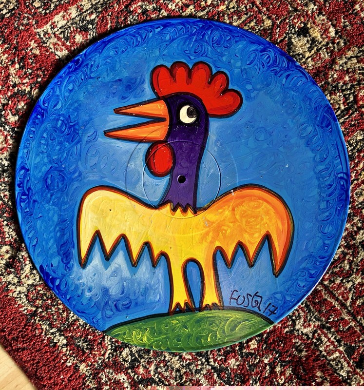 Jose Fuster Original Painting 2017