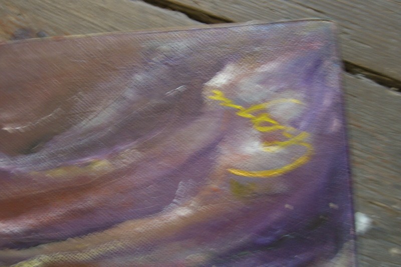 ::PORTRAIT EXPRESSIONIST AROUND 1960 °GRANNY WITH CHILD UNDER PALM TREES SIGNED °INTERESTING gallery