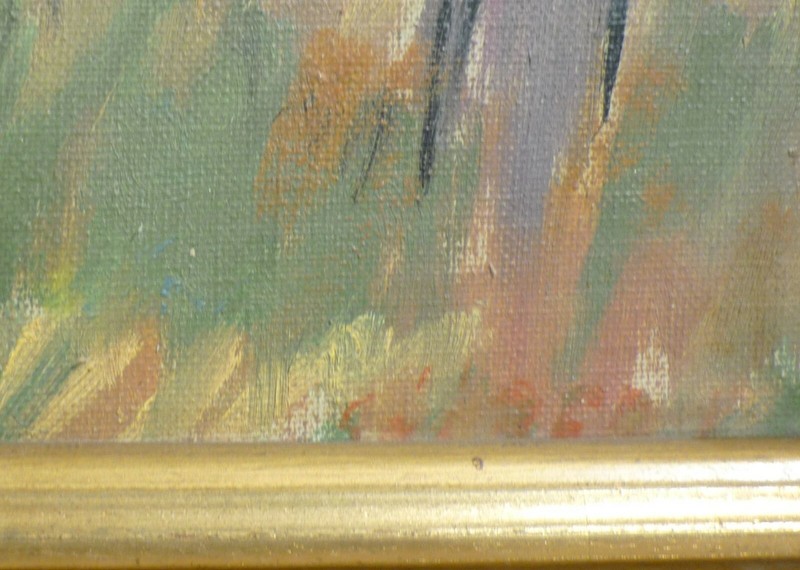 UNIDENTIFIED ARTIST! FOREST LANDSCAPE IN AUTUMN gallery