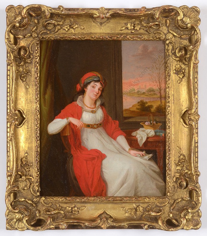 Ludwig Guttenbrunn «Anna Alexandrovna Duchess Serra-Capriola, nee Vyzemskaya»