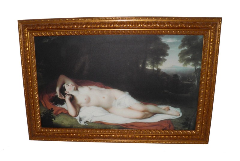 John Vanderlyn “Ariadne Asleep on the Island of Naxos” Giclée on Canvas 1809-14 gallery