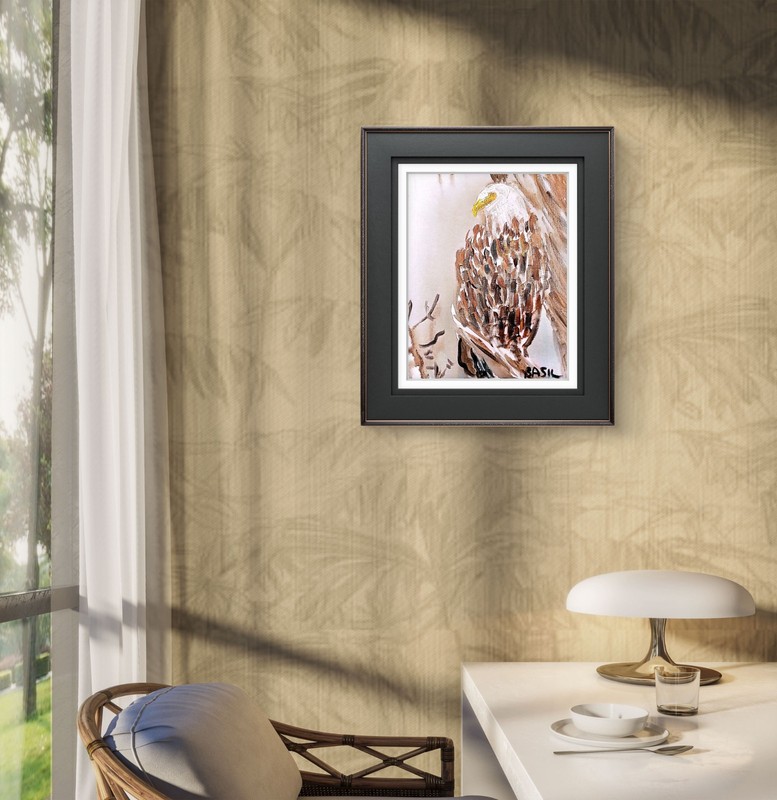 Bald Eagle Contemporary Expressionist Original Painting. gallery