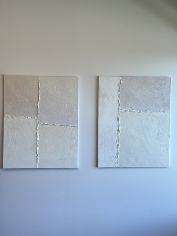 Textured Minimalistic Canvas Wall Art