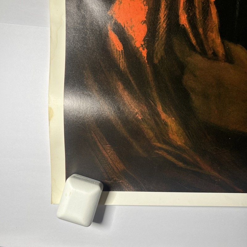 Large Barbara Weber Vintage 1960s Conquistador Signed Print Lithograph Vintage gallery
