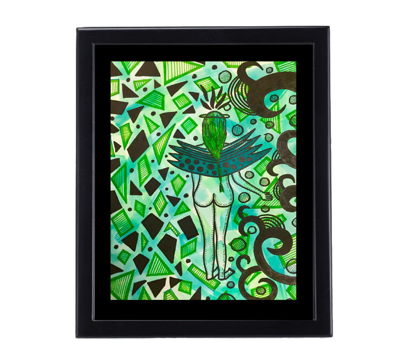 Original Artwork «Lala Land» by Haitian Contemporary Artist Valerie Noisette