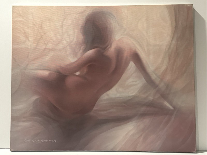 Maire Palme Painting Portrait Masterful Abstract Surrealism Transcendental Woman gallery