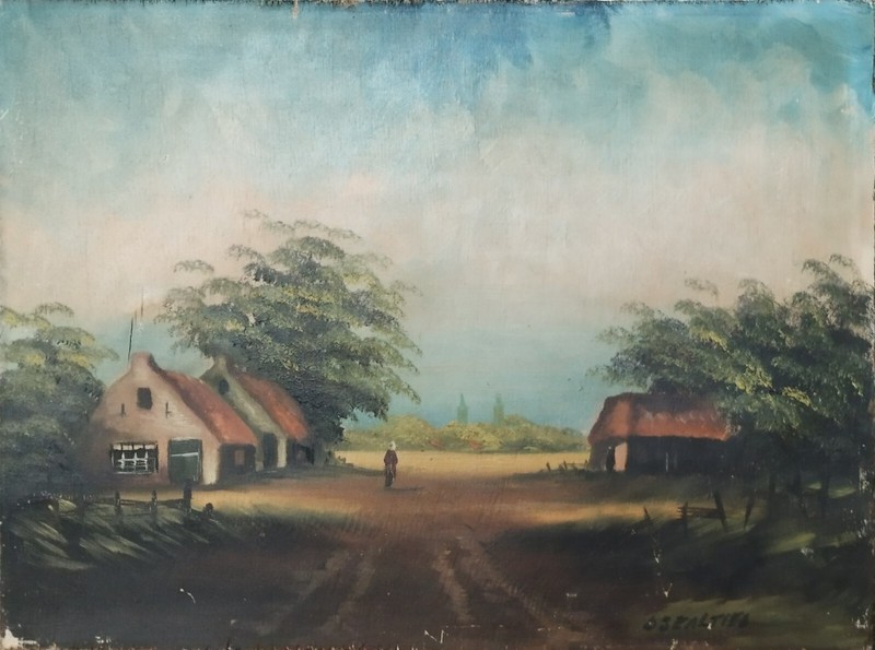 Original Painting on Wood by David Sealtiel