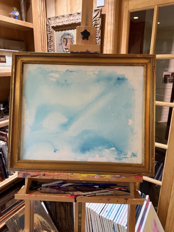 Abstract Expressionist Painting “Veil Of Morning”