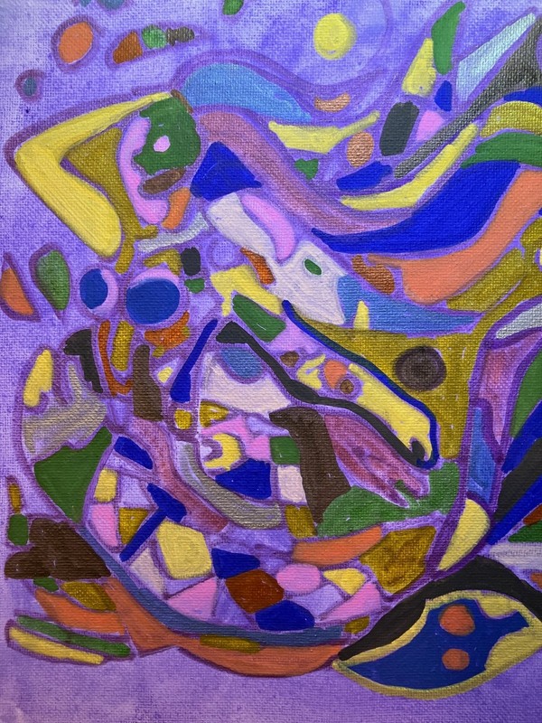 8×10 Acrylic Painting Specialist Birth Of A Super-Hero «Premium Edition» Only 1