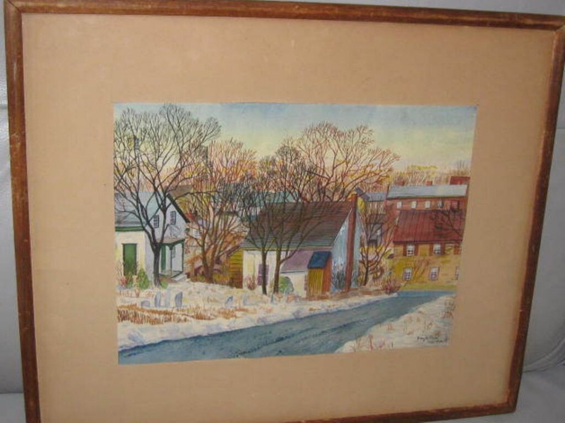 INEZ McCOMBS LISTED NEW HOPE PENNSYLVANIA ARTIST Home tree gallery