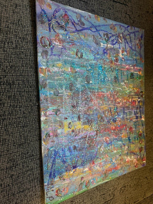 Abstract Original paintings , colorful rhythm of lights gallery