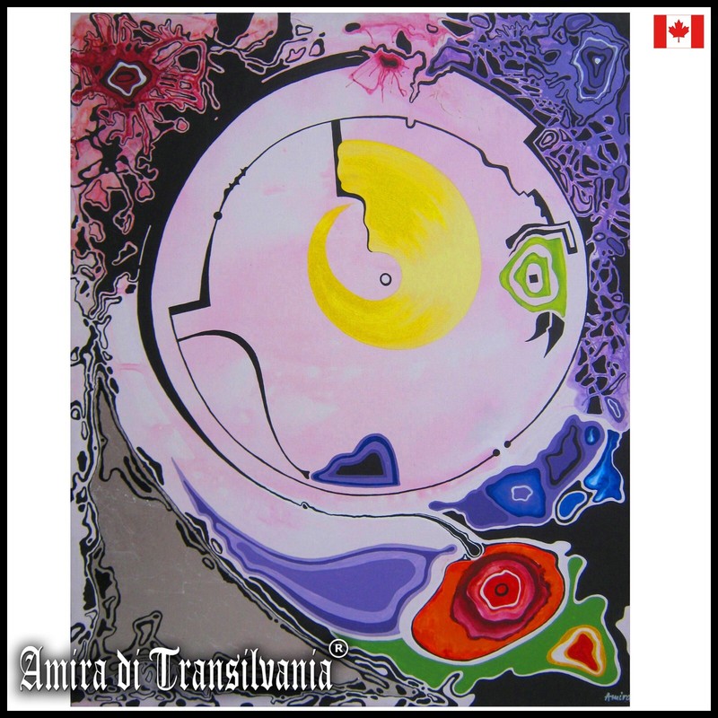 Abstract Painting on Canvas Minimalist Figures Contemporary Art by Famous Artist