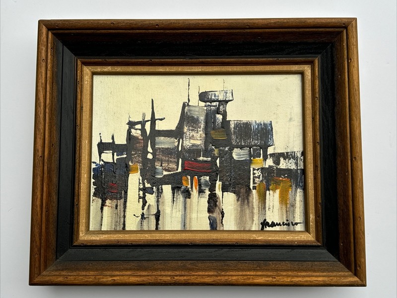 FRANCISCO PAINTING EXPRESSIONISM CUBISM MODERNISM LISTED FAMOUS FILIPINO SMALL