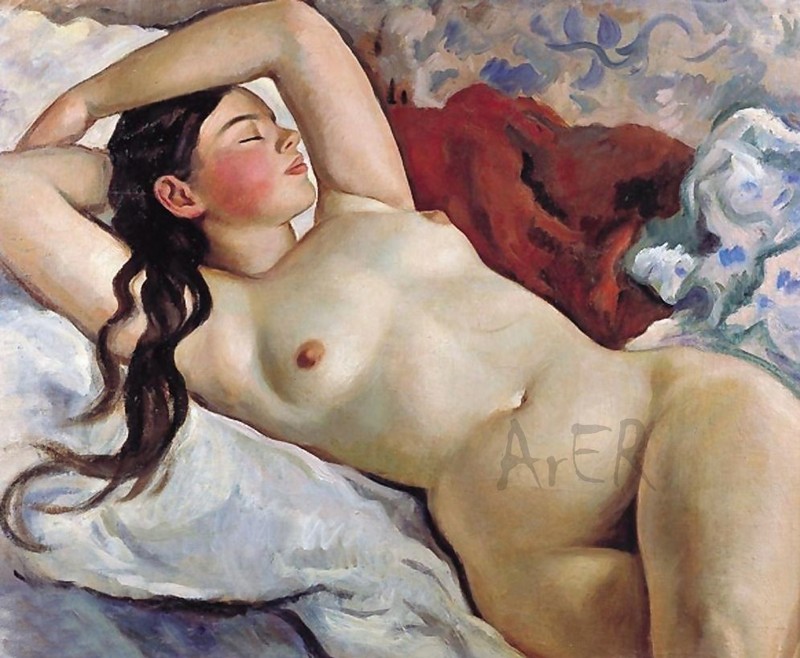 Erotic Art Nude Pin Up Girl Passion of Love Erotica Collection Canvas Print 263
