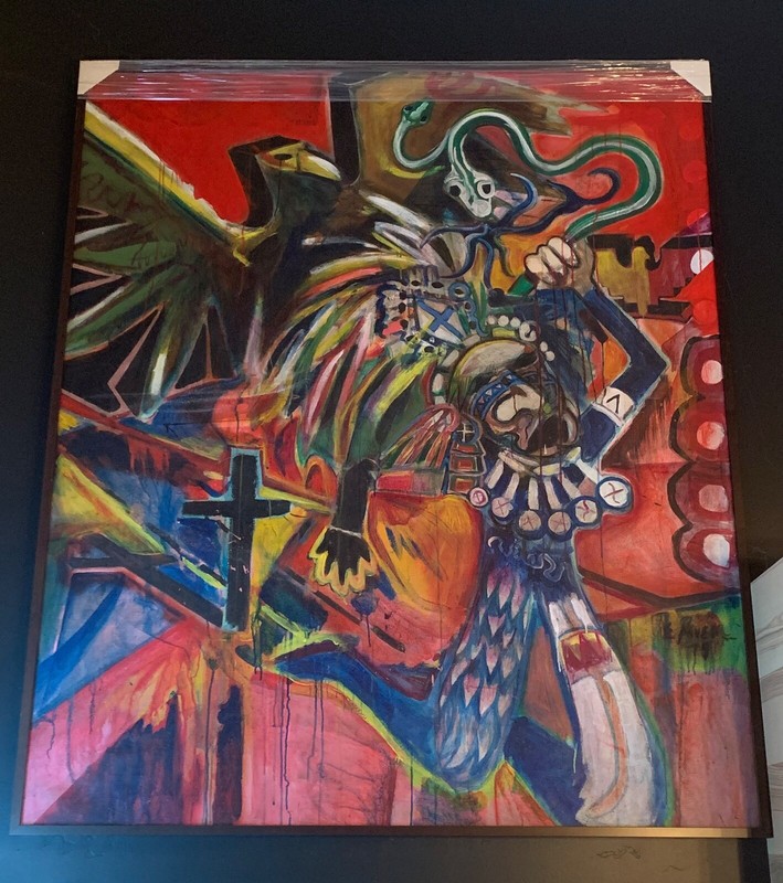Original Art Painting Mexican Culture 1