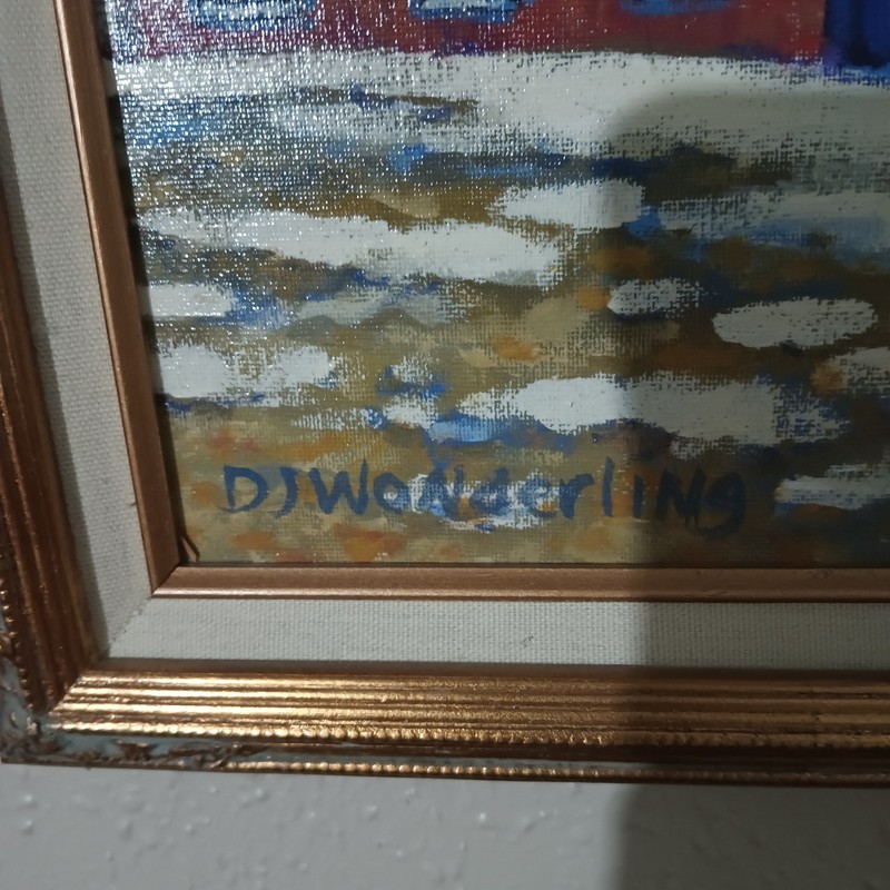 Pennsylvania Artist Dj Wonderling Impressionist Landscape Oil On Canvas gallery