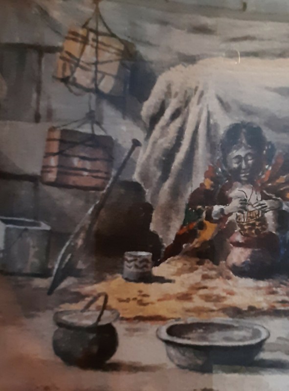 Antique Theodore J Richardson Indigenous Alaska Daily Work Watercolor ORIGINAL gallery