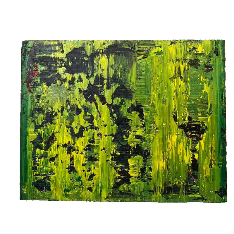 Spencer Rogers Original Oil Painting Signed – Chicago Modern Art Abstractions