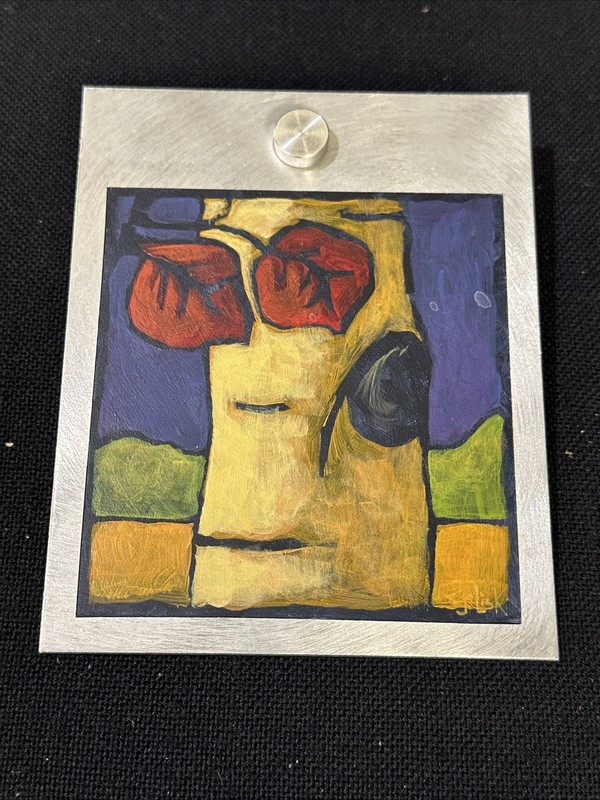Jerry Lisk #36 “Scottsdale” Original Paint On Metal 4”x5”