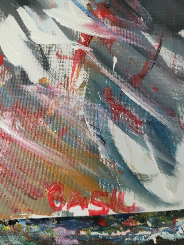 Chief Unique Abstract Expressionism Wall Art Canvas Board 11x14 gallery
