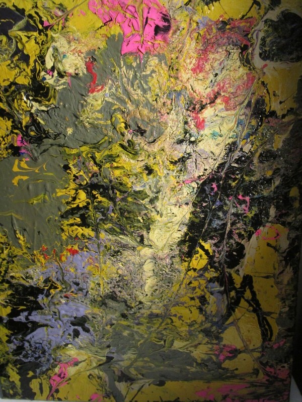 ACRYLIC ABSTRACT PAINTING ON CANVAS AN ORIGINAL BY MUSKYAI gallery