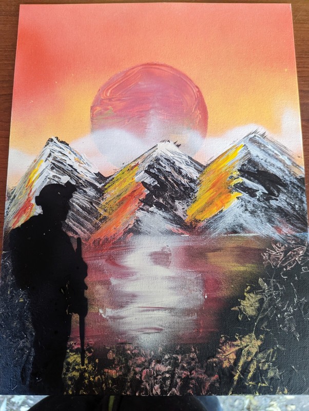 Custom Spray Paint Art Done to Order gallery
