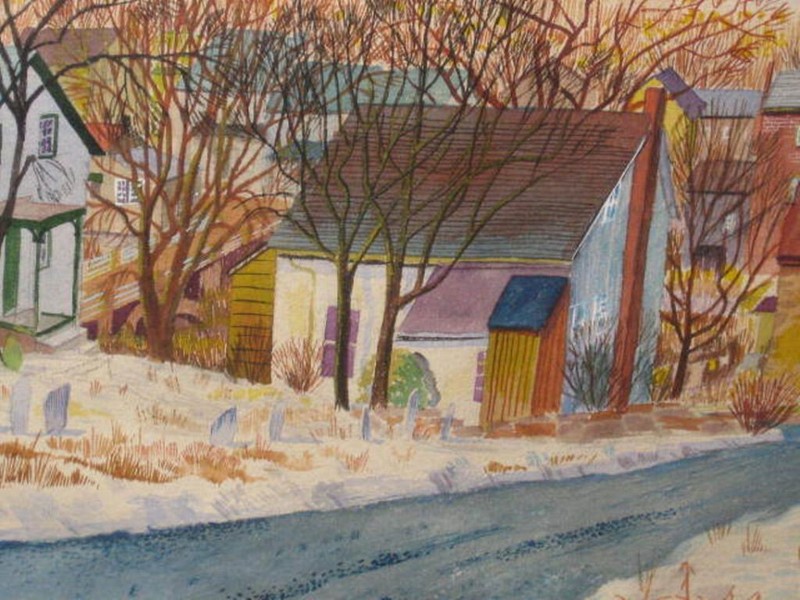 INEZ McCOMBS LISTED NEW HOPE PENNSYLVANIA ARTIST Home tree gallery