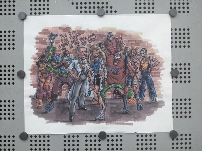 Original Biggie Smalls & Boyz in the Hood Art Handmade Caricature gallery