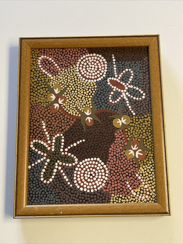 Joy Nakamarra Painting Australia Modernist Expressionist Tribal Pointillist