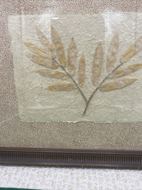 Interia Exotic Foliage Handmade Paper By Artisans In Madagascar Floated Pebble gallery