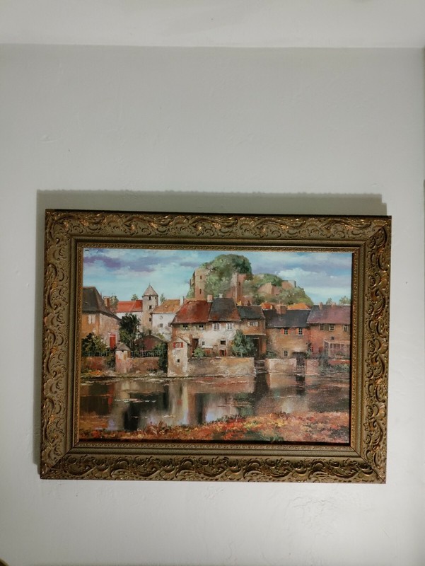 Paragon La Seine - Sur- Mer By Roger Duvall : 35x28 Inch Framed Wall Art gallery
