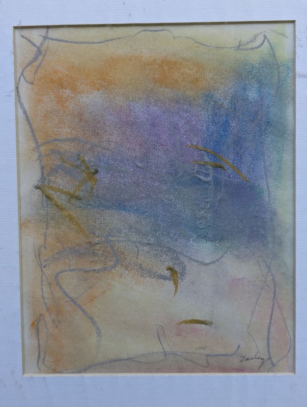 Original Pastel Art: Soft Abstract Spiritual Decor by Kimberly Beth Zarley gallery