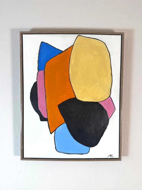 «Patterns» Award Winning Oil Painting with COA by artist Sandra Slaughter